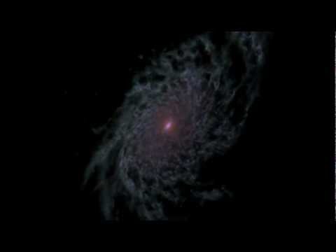 NASA | Computer Model Shows a Disk Galaxy's Life History