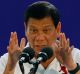 Philippine President Rodrigo Duterte says he won't stop until he cleans up his country.