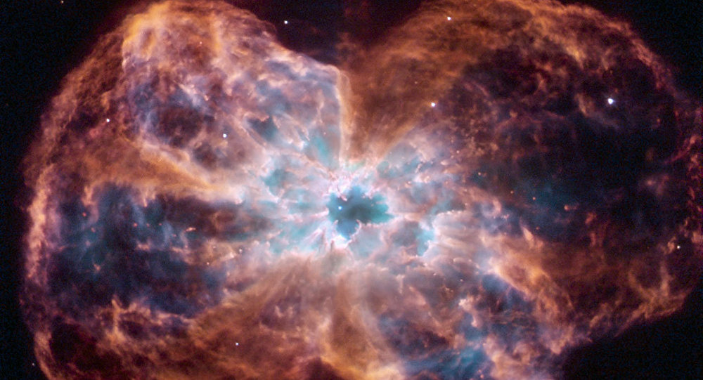 The NASA/ESA Hubble Space Telescope has released a colorful image of a demise of a Sun-like star