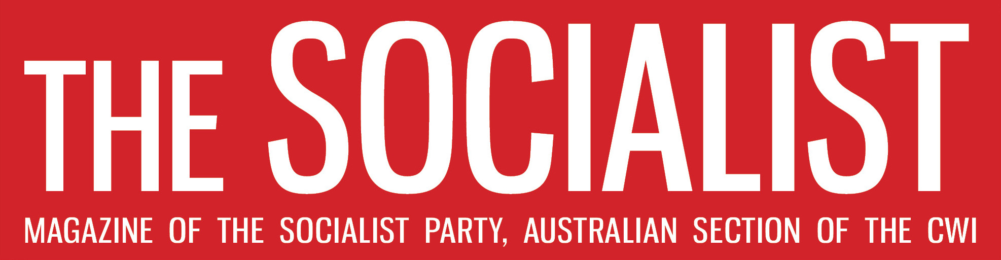 LOGO - The Socialist cwi.2.no shadow