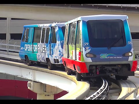 ⁴ᴷ Footage of the Miami Metromover System