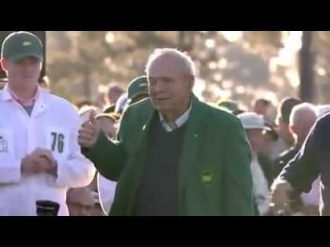 US Masters 2016 Honorary Starters Jack Nicklaus Gary Player and Arnold Palmer