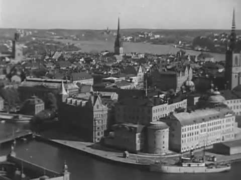 Stockholm, Sweden Travel: "Venice of the North" 1936 RKO World on Parade 11min