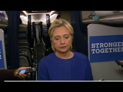 HILLARY CLINTON ALMOST FAINTS AGAIN