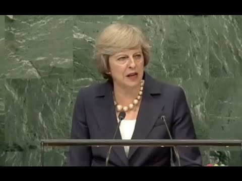 FULL SPEECH : Theresa May Speech At United Nations General Assembly 2016 - UN General Assembly