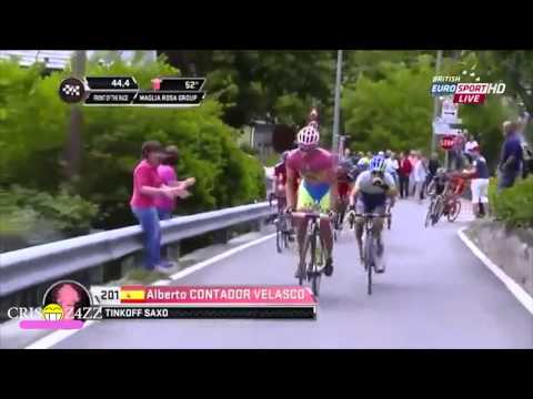 Alberto Contador's Attack best of Giro D'italia 2015