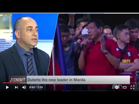 Israel Philippines relations following Duterte's election