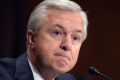 Wells Fargo's John Stumpf was hammered for a scandal in which millions of unauthorised accounts were opened and bonuses ...