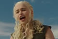 Mother of dragons, not always dialogue ... Emilia Clarke (Daenerys Targaryen) gets tongue-tied while trying to deliver ...