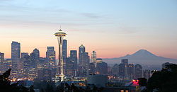 Downtown Seattle from Queen Anne Hill