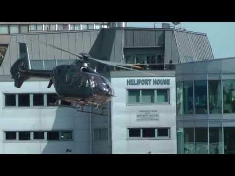 LONDON HELIPORT, A BUSY SUNDAY!  JUNE 30 2013