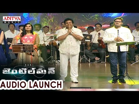 Mani Sharma Musical Live Stage Performance At Gentleman Audio Launch