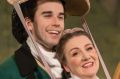 Jeremy Kleeman as Figaro and Celeste Lazarenko as Susanna in <i>The Marriage of Figaro</i>.