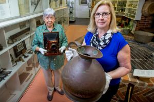 Debbie Sommers (right) and Judith Hansen from the Port Macquarie Historical Society. Sommers believes regional NSW ...