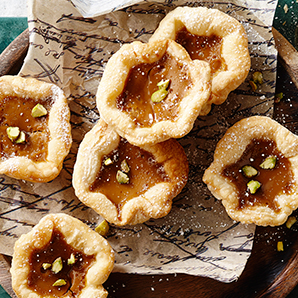 Marion's chai custard tarts