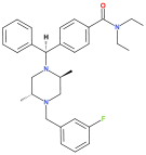 Chemical structure of DPI-221.