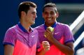 Double trouble: Bernard Tomic and Nick Kyrgios are in danger of being left out of Australia's Olympic team.