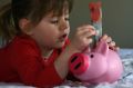 SHD INVESTOR COVER 2007  Pic shows child with money box, piggy bank Thursday 6th September 2007 Pic Danielle Smith ...