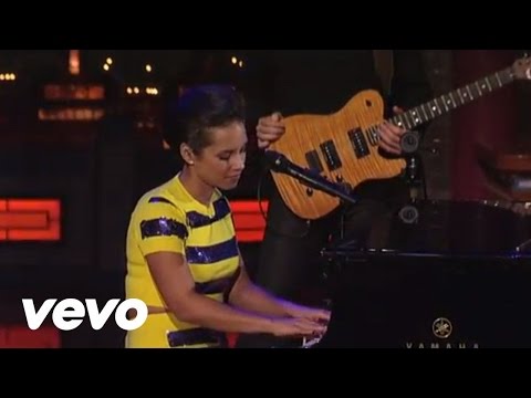 Alicia Keys - If I Ain't Got You (Live on Letterman)