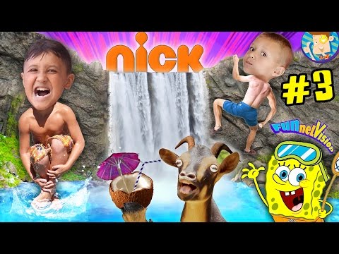 JUMPING IN A BLUE HOLE + WATERFALL SAFARI (Nickelodeon Hotel Punta Cana Part 3 w/ Funnel Vision)