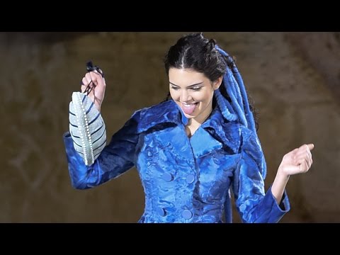 Kendall Jenner Suspended Over Trevi Fountain For The Sake Of Fashion