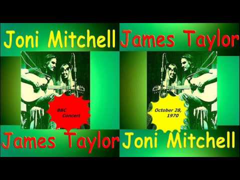 Joni Mitchell and James Taylor 1970 BBC Concert