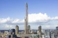 An artist’s impression of London’s skyline with the proposed “Toothpick”: “Timber has a very important place in the ...