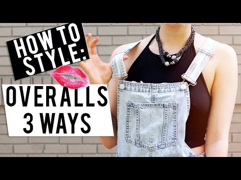 How To Style: Overalls - 3 Different Ways! ♡