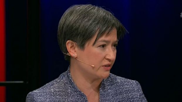 Speaking out against prejudice: Penny Wong.