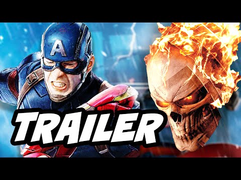 Agents Of SHIELD Season 4 Episode 1 Ghost Rider Trailer and Captain America Easter Eggs