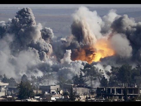 Spectacular War Footage -  Russian air strikes in Syria