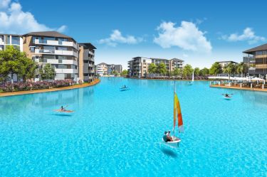 Artificial crystal-clear lagoons making waves among property developers