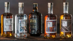 The retro range at the new $6.6 million Twenty Third Street Distillery in Renmark, South Australia.