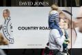 David Jones is heavily promoting the Country Road. 