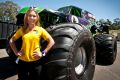 Monster Jam ambassador Rhianna Buchanan in Brisbane ahead of the show on October 1.