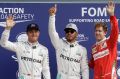 Mercedes driver Lewis Hamilton set the fastest time in the qualifying session for the Italian Formula One Grand Prix, ...