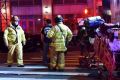 Emergency personnel near an explosion on 23rd street in New York on Saturday night, Sept. 17, 2016. An explosion in New ...