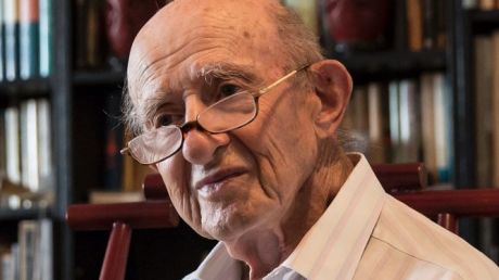 Joseph Harmatz in Tel Aviv, Israel, a Holocaust survivor who led a revenge attempt against Nazi tormentors.