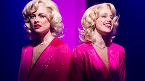 Laura Bunting and Kerrie Anne Greenland star as twins Daisy and Violet Hilton in the musical <i>Side Show</i>.