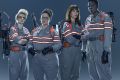 Tjhe new Ghostbusters: (from left) Kate McKinnon, Melissa McCarthy, Kristen Wiig and Leslie Jones.