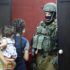 Israeli forces in Palestinian family home
Photo credit: Haitham al-Khatib