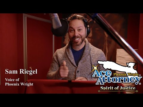 The Voices of Ace Attorney: Sam Riegel as Phoenix Wright