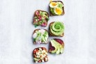 6 ways with avocado toast