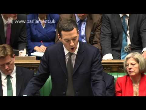 Chancellor delivers 2015 Budget Statement - Wednesday 18 March 2015