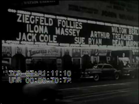 Stock Footage - Variety Magazine in 1930's Hollywood