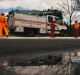 The SES outside a home in Downer in South Australia.