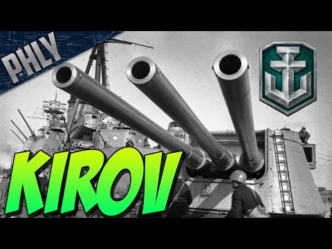 World Of Warships - NEW RUSSIAN CRUISER - KIROV Gameplay