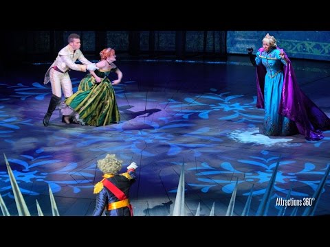 [UPCLOSE HD] FULL Frozen Musical Live Show - Disney California Adventure - Opening Day