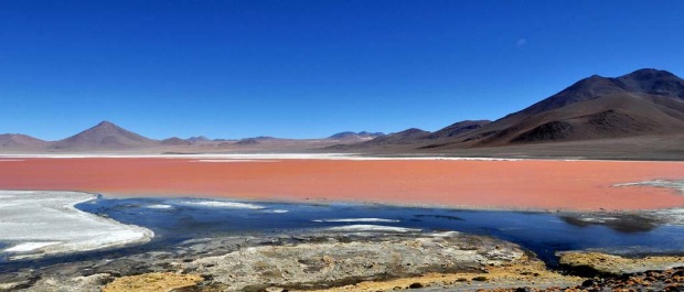 A general view of Laguna Colorada.