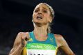 Breakout year: Genevieve Lacaze set her 15th personal best of 2016 when she finished sixth in the 3000m steeplechase at ...
